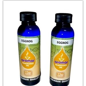 Aromar fragrant Oil mistletoe Eggnog lot of 2